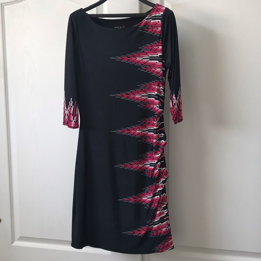 Nine West stretch silk dress